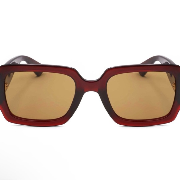 New Moschino Women\'s 53mm Red 53-21-140mm Sunglasses MOS063-S-C9A-53 Authentic